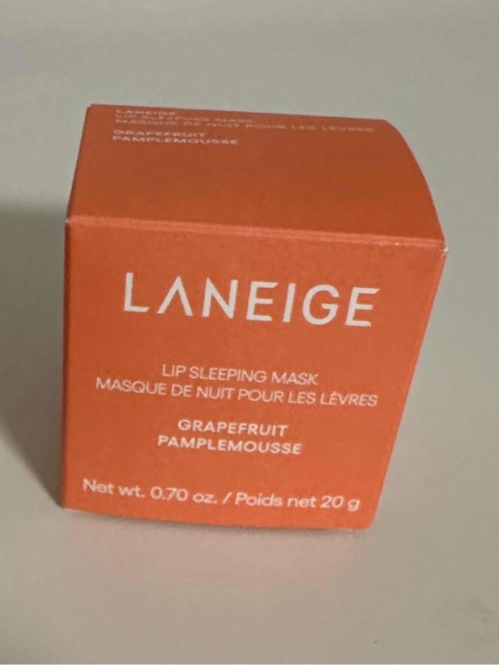 LANEIGE Lip Sleeping Mask, Grapefruit, New in box
